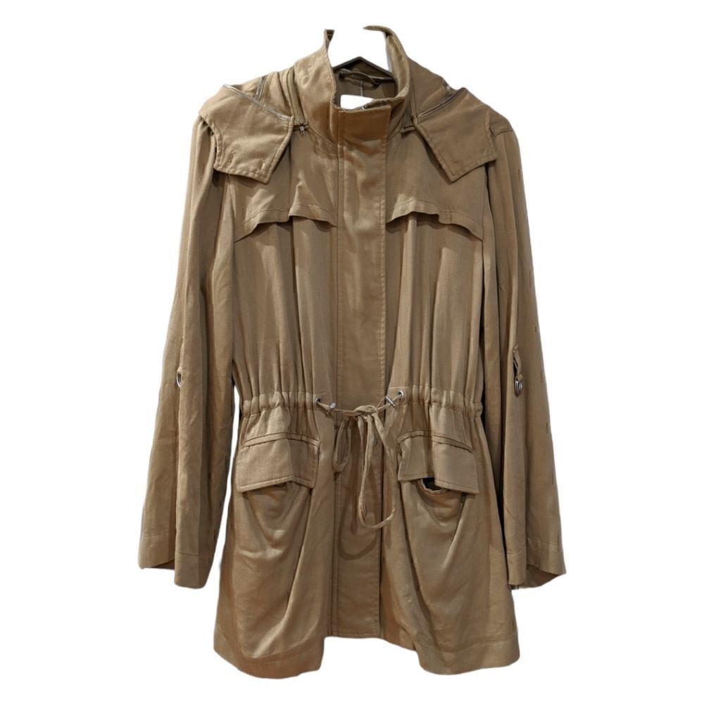 AVEC LES FILLES Women's Tan Utility Jacket Size S